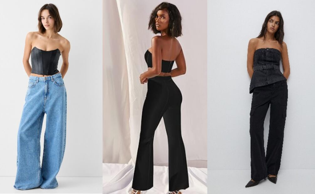 Foto: Bershka, Amazon y Pull & Bear