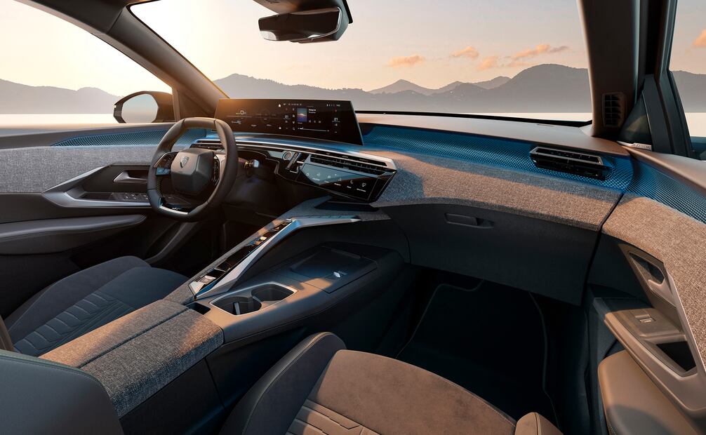 La tercera generación del 3008 será un crossover coupé eléctrico.