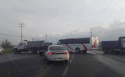 Reportan bloqueos y agresión a policía estatal en Reynosa 