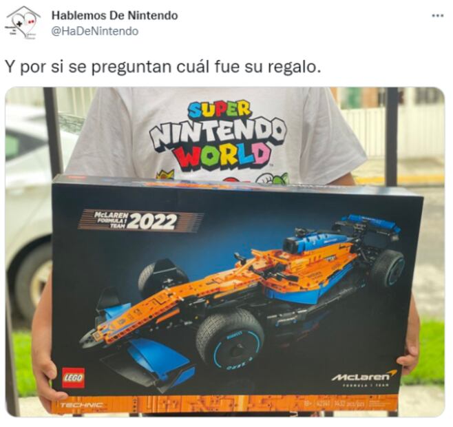 Niño festejó su cumpleaños con temática de Red Bull; la piñata fue el monoplaza de Checo Pérez