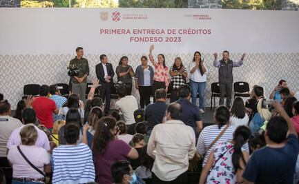 Gobierno de la CDMX hace primera entrega de Créditos del Fondo para el Desarrollo Social 2023