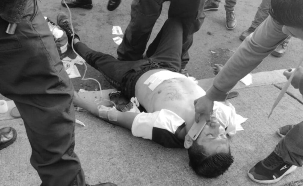 Riña en Central de Abasto deja como saldo un muerto y un herido