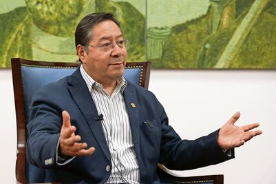 Ordenan prisión preventiva al expresidente de Bolivia, Luis Arce, por presunta corrupción
