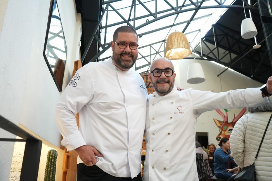 chefs abel Hernández y Xano Saguer.