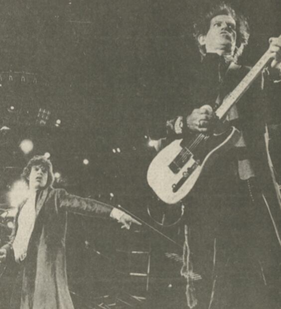 90 pesos costaba un boleto para ver a los Rolling Stones cuando vinieron por primera vez a México