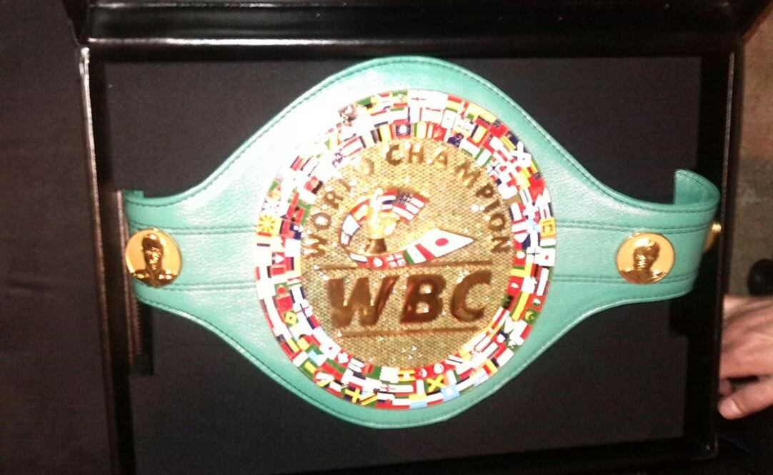 Este es el cinturón especial que ganará el vencedor entre Mayweather y Pacquiao