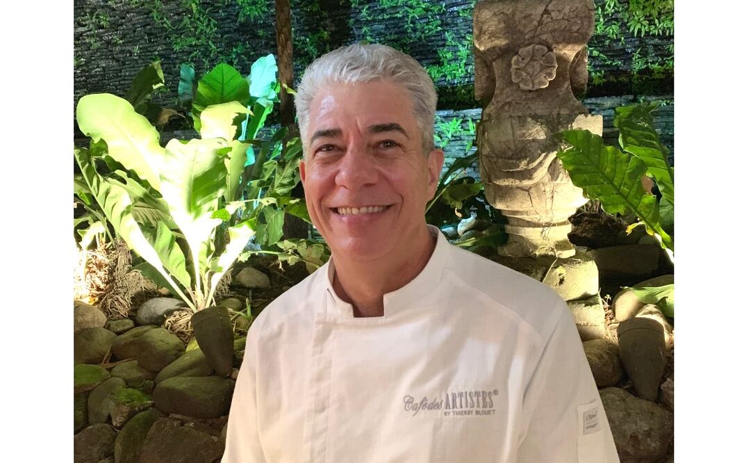 El chef Thierry Blouet fundó el Café des Artistes de Puerto Vallarta, en 1994.