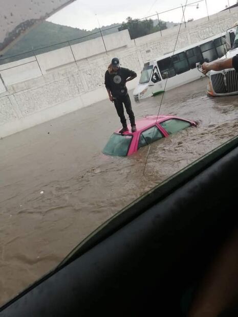 Videos. Así se vivió la inundación en Ecatepec