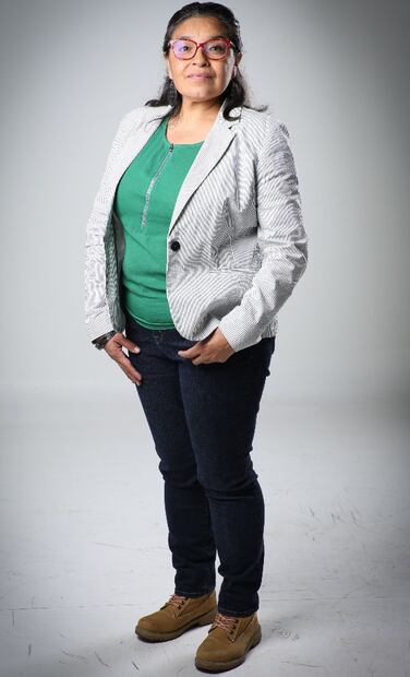 Yanet Aguilar Sosa, quien ganó el Premio Filey de Literatura. Foto: Juan Boites / EL UNIVERSAL.