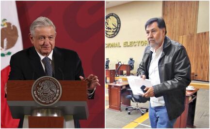 “Lo más importante es la libertad”, dice AMLO tras negativa de Fernández Noroña a usar cubrebocas