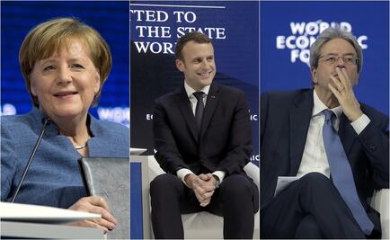 Ante llegada de Trump a Davos, líderes europeos alertan sobre nacionalismo