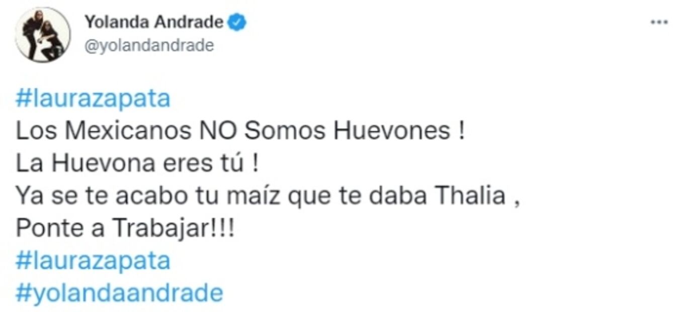 Laura Zapata aclara expresión de “huevones”, tras polémica con AMLO y Yolanda Andrade