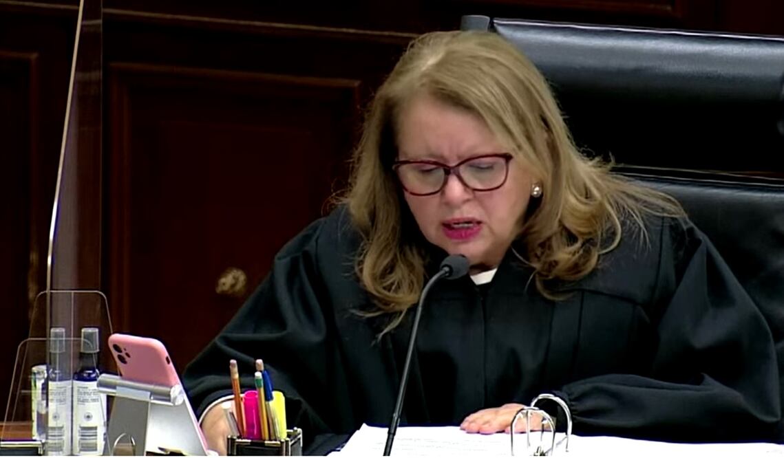 “Dicha interpretación es incompatible con los principios del sistema penal acusatorio”, dijo la ministra Loretta. Foto: especial