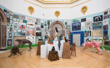 Banksy lleva crítica al Brexit a la Royal Academy of Arts