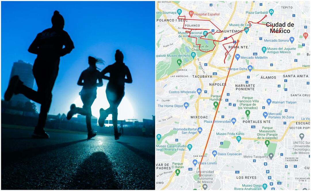 Maratón CDMX 2022: Alternativas viales, horarios y ruta