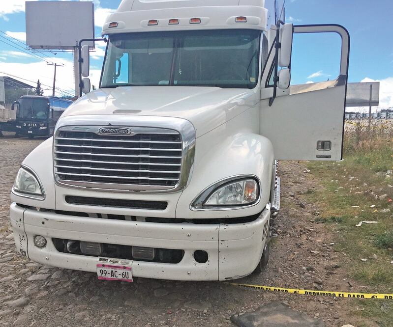 Prefe rencia. Los tractocamiones han sido los más robados en México, con un total de 22 mil 419 unidades entre 2014 y 2019, indica la AMIS. ARCHIVO EL UNIVERSAL