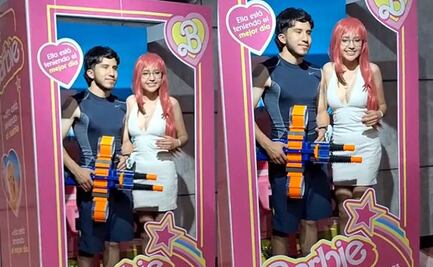 TikTok: Joven se viste de Max Steel para ver Barbie con su pareja y se viraliza