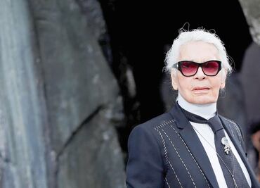 Lo blanco y lo negro del Káiser: Karl Lagerfeld