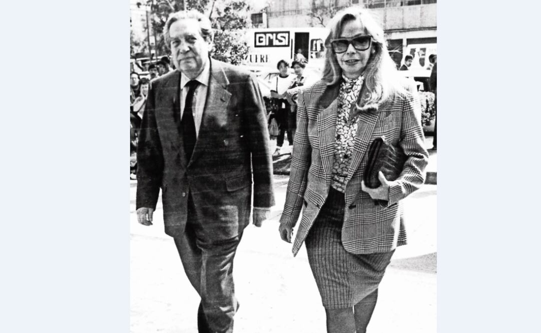 El Nobel de Literatura Octavio Paz y su esposa Marie-Jo Paz. (ARCHIVO EL UNIVERSAL)