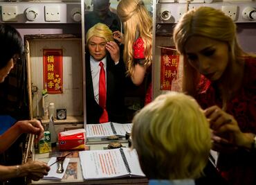 Reviven la ópera cantonesa con la fama de Donald Trump
