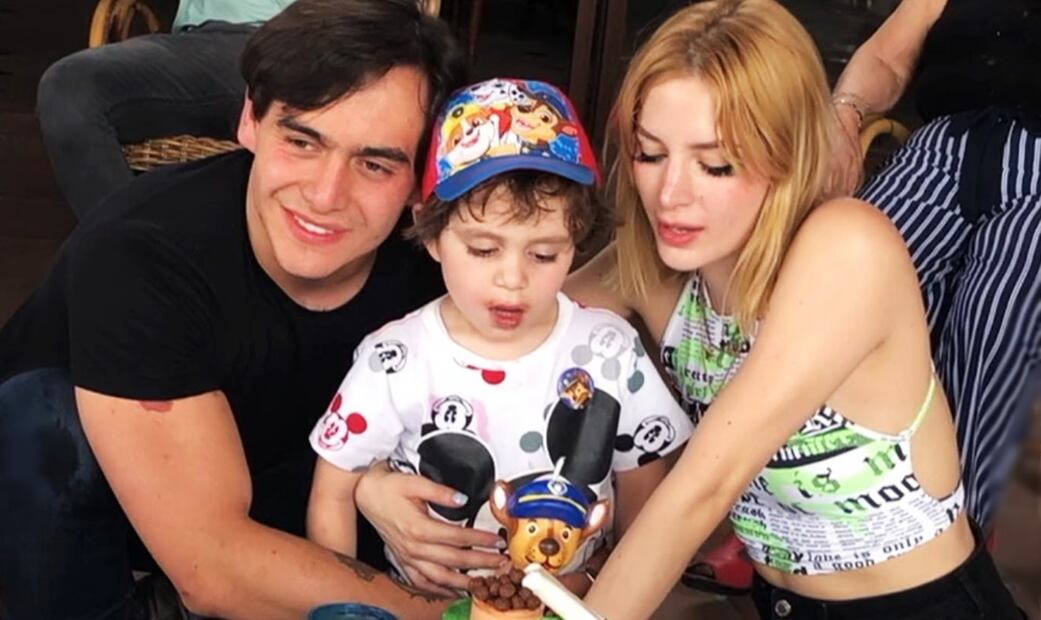 Julián FIgueroa e Imelda Garza Tuñón tuvieron a José Julián en 2018.
Foto: Instagram