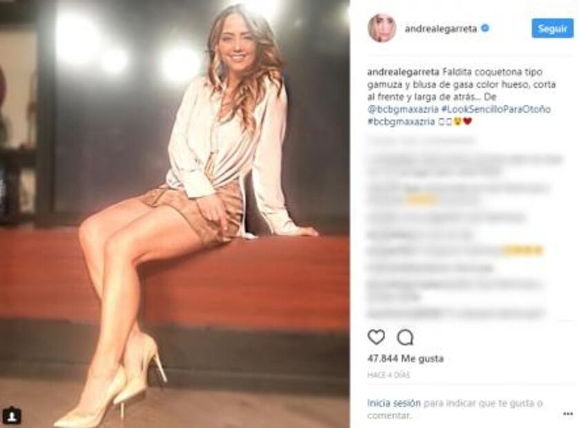 Jorge Aravena "sacude" a Andrea Legarreta en minifalda 
