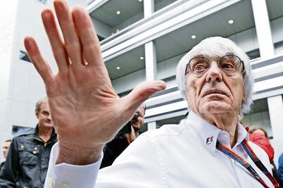 Ecclestone, fuera de la F1