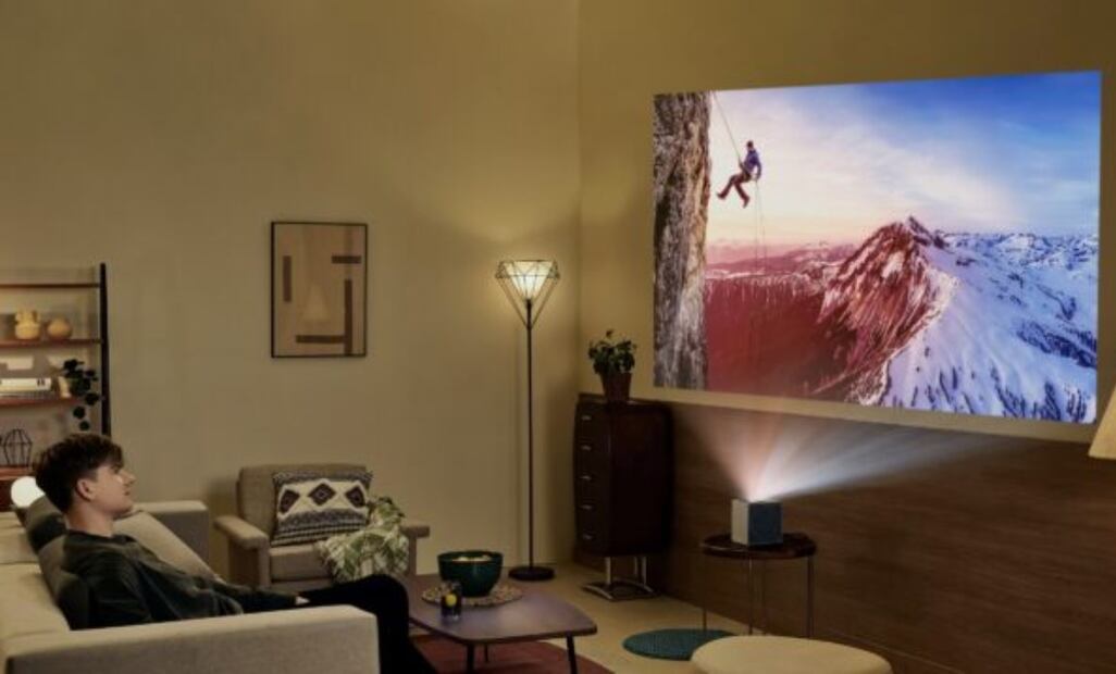 LG lanza proyector CineBeam S con calidad 4K y diseño compacto. Imagen: cortesía