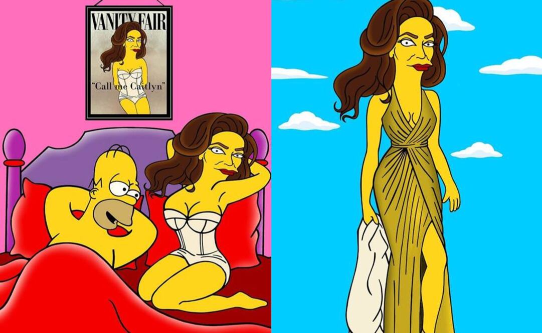 El artista recreó la icónica portada de Jenner en Vanity Fair  Foto:Facebook aleXsandro Palombo