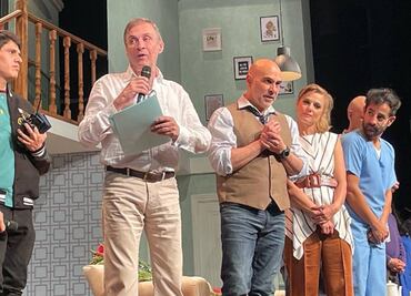 El emotivo momento que vivió Héctor Suárez Gomís en el estreno de "Ugo, Pako y Joseluiz"