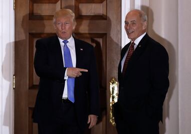 Trump elegirá a John Kelly para liderar Seguridad Nacional: AP