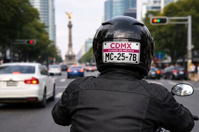 Placas en el casco de motociclistas: iniciativa en la Cámara de Diputados
