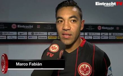 Marco Fabián, agradecido por debut en Alemania