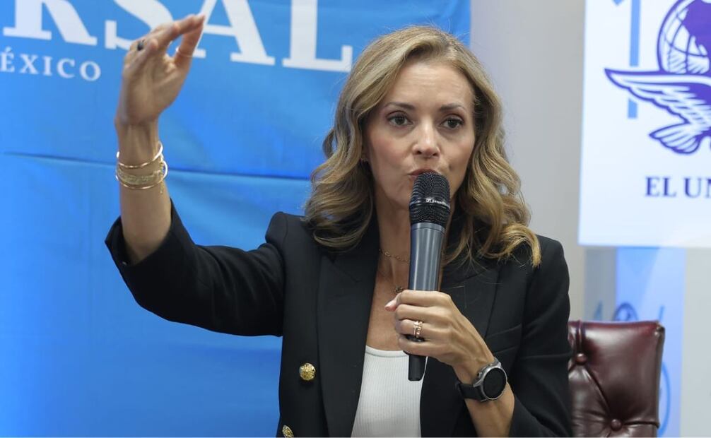 Ana Paula Ordorica explicó que en la guerra arancelaria no hay ganadores. Foto: Gabriel Pano.