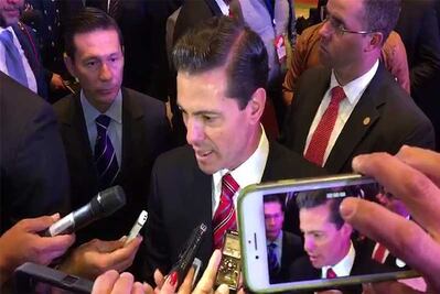 No me voy a meter en la elección, dice el presidente Peña Nieto