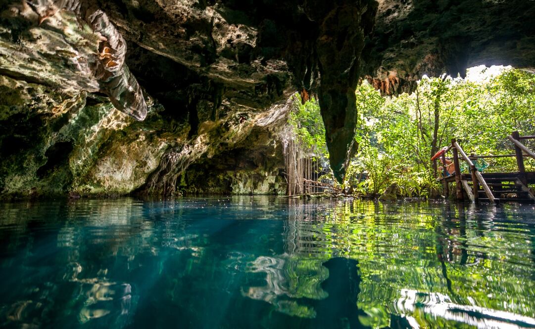 Akumal Natura Glamping es un hotel ecológico con cenote en Riviera Maya. Foto: Cortesía
