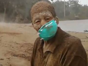 Murió Don Concepción, de 88 años, emblema de la tragedia por la erupción en Guatemala