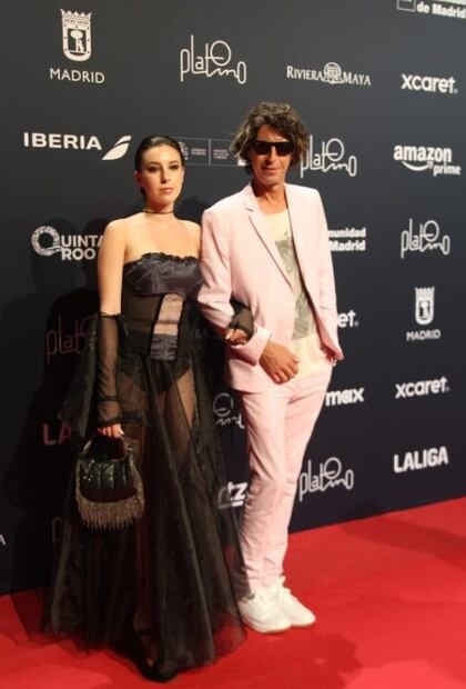 Andy Chango en los Premios Platino. Foto: Premios Platino.