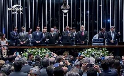 Temer toma protesta como nuevo presidente de Brasil