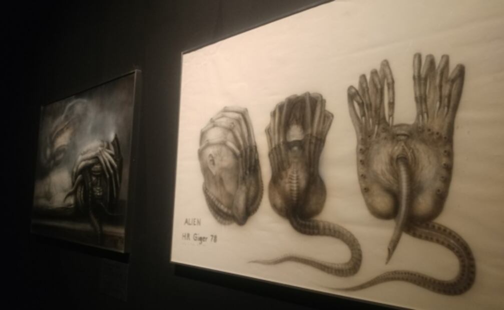 Alien "aterroriza" a la Ciudad de México, pero en exhibición de H. G. Giger