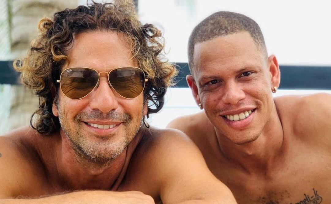 Diego y Gregorio Pernía tienen una excelente relación de padre e hijo. Fuente: Instagram @diego_pernia2314