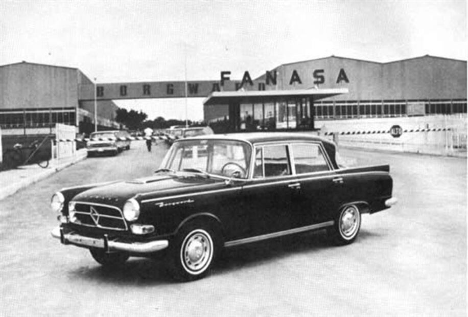 Primer Borgward hecho en México.
Foto: Wikipedia