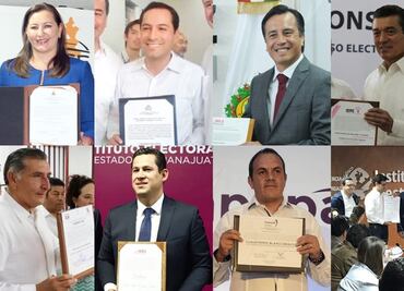 Convocan al respeto gobernadores electos