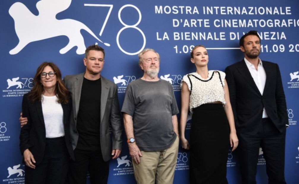 Ben Affleck y Matt Damon se baten en duelo en Venecia