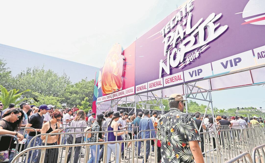 El festival Pa'l Norte. Foto: Berenice Fregoso