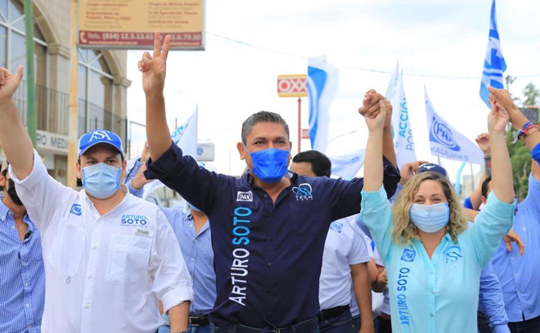 Arturo Soto Alemán, candidato del PAN a diputado local en Tamaulipas. Foto: Facebook - Arturo Soto Alemán