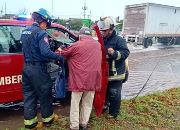Fuertes lluvias ocasionan afectaciones en Hidalgo; reportan inundaciones y caída de bardas