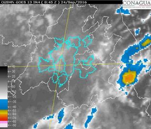 El Valle de México presentará chubascos y tormentas fuertes
