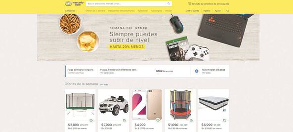 Goldman Sachs da préstamo de 125 mdd a Mercado Libre