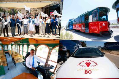 Ponen en marcha central de autobuses del Valle de Guadalupe en Baja California; presentan nuevas acciones en movilidad
